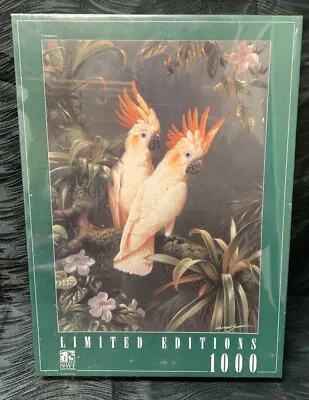 NWF Edition Cockatoos By Michael Jackson Limited Edition 1000 Piece Puzzle New • $45