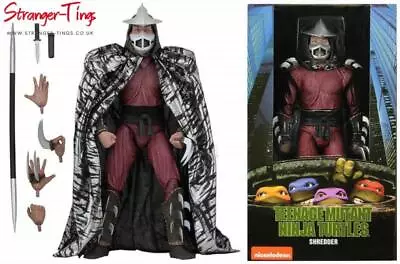 Neca Teenage Mutant Ninja Turtles SHREDDER 1990 Movie 7  Action Figure • £38.95