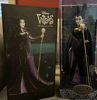 DISNEY Designer VILLAINS MALEFICENT In Display Case Ltd Ed NEW Sleeping Beauty • $150