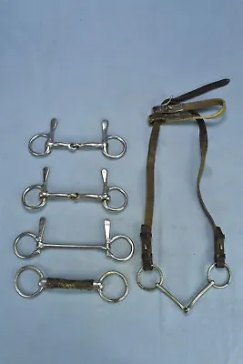 Vintage MIXED LOT Of 5 WESTERN HORSE BITS #06337 • $26