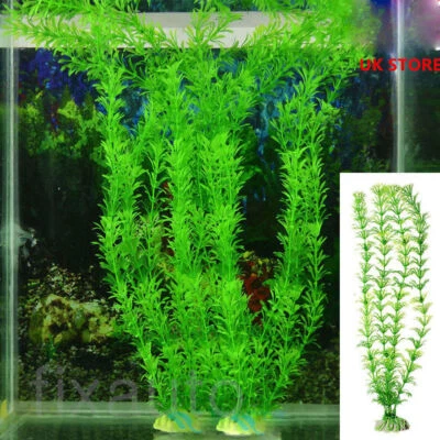 $4.69 • Buy Artificial Fake Plastic Water Grass Plants Fish Tank Aquarium Ornament Decor