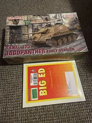 £50 • Buy Dragon 1/35 'Normandy Campaign' Sd.Kfz. 173 Jagdpanther Kit 6245 With Etch