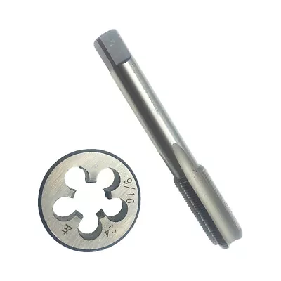 Left Hand Thread Per Inch Tap And Die Set HSS 9/16x24 LH 9-16 24 Set • $20.21