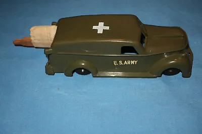 Vintage Idea Military US Army Medical Vehicle With Stretcher • $39.95