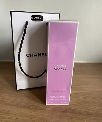 CHANEL Chance Moisture Mist Eau De Tendre - 100 Mls.   BNIB - RRP £46 • £24.99