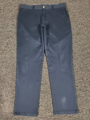 Vineyard Vines Pants Mens 37x31 Blue Breaker Chino Dress Casual Stretch Slacks • $16.99