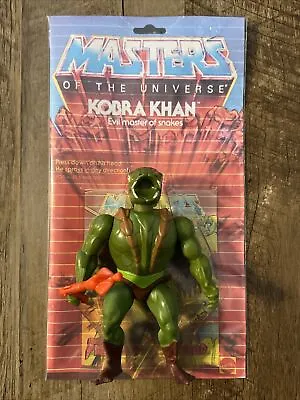 1984 Mattel Masters Of The Universe - KOBRA KHAN - Complete Loose Action Figure • $24.99