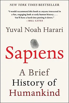 $29.99 • Buy Sapiens: A Brief History Of Humankind Paperback