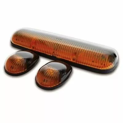 Pacer Products 20-240 Cab Roof Lights Amber Lens For 2002-2006 Chevrolet GMC • $97.98