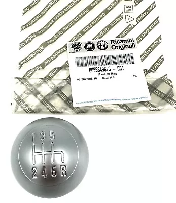 Genuine Alfa Romeo 147 & GT 6 Speed Satin Chrome Alloy Gear Knob 55349673 • $215