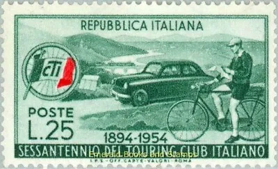 EBS Italy 1954 - Touring Club Italiano - Unificato 743 - MNH** • $2