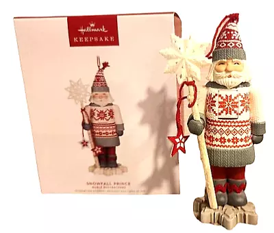 Hallmark 2023 Snowfall Prince Noble Nutcracker #5 Keepsake Xmas Ornament NIB • $14.88