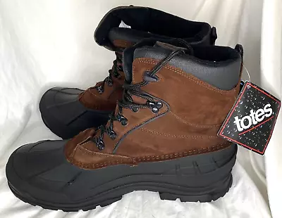 Totes Mammoth Brown Winter Snow Boots Size 13M • $35