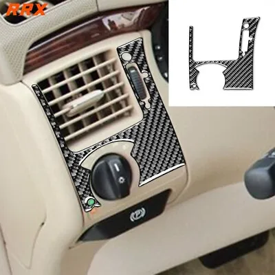 Real Carbon Fiber Side Dashboard Air Vent Outlet Trim For E-Class W210 96-02 • $16.99