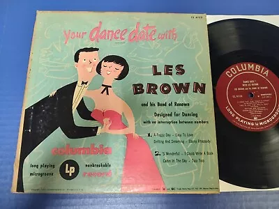 10  Inch Les Brown - Dance Date - 1950 Jazz LP Columbia CL 6123 VG VINYL • $9.98