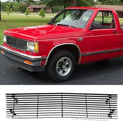 Front Billet Grille Fits 1982-1990 Chevy S-10 Pickup/Blazer/S-15/Jimmy Grill 83 • $63.64