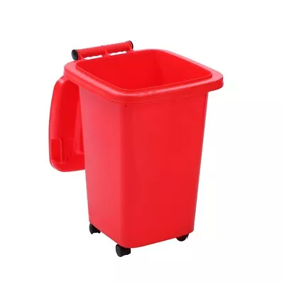 RED WHEELIE BIN 60L Storage Bin Rubbish Bin Kids Toy Storage Tub Bins Box Chest • $59.95