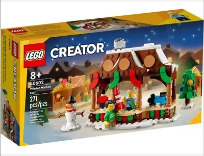 LEGO® Christmas Creator 40602 ~ Winter Market Stall ~ Brand New Factory Sealed  • $33.95