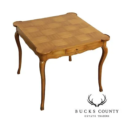 John Widdicomb Vintage French Provincial Style Game Table • $1095