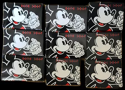 NINE Vintage Walt Disney World Resort Facial Bath Soap Bars Mickey Mouse Minnie • $29.99