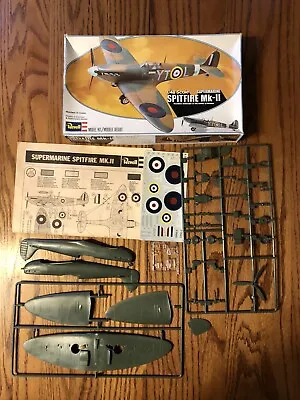 Vintage Revell Spitfire Mk-II 1:48 Scale Model Kit  Open Box (PLZ READ!) • $27.50