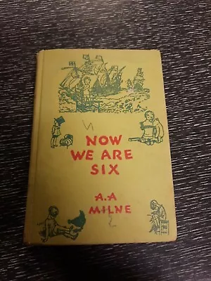 $5 • Buy NOW WE ARE SIX A. A. Milne Ilst Ernest Shepard 1952 Winnie The Pooh Children's