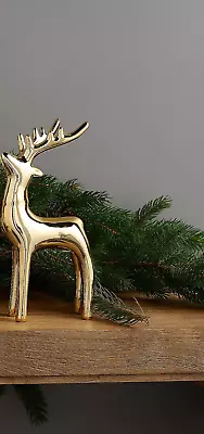 NEW BFF Collection GOLD Tabletop Metallic Reindeer • $16.99