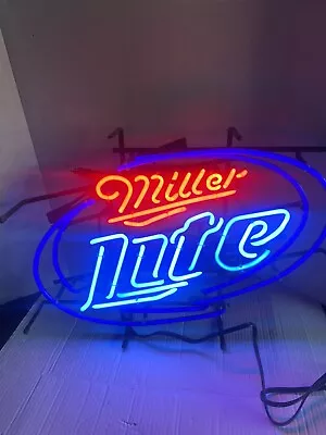 Miller LITE Beer Neon Light Sign. • $120