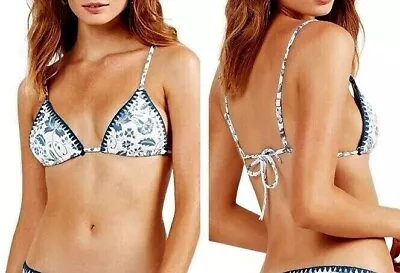 ☀️New TIGERLILY CAMELI Size S = 10 A-C TRI Bikini TOP Only SWIM SEPARATE RRP $99 • $44.95
