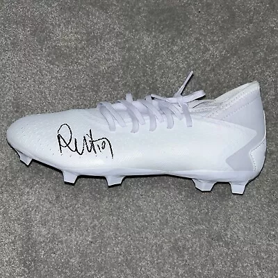 Signed RUI COSTA Adidas Football Boot With COA And Proof - Portugal & AC Milan • £99