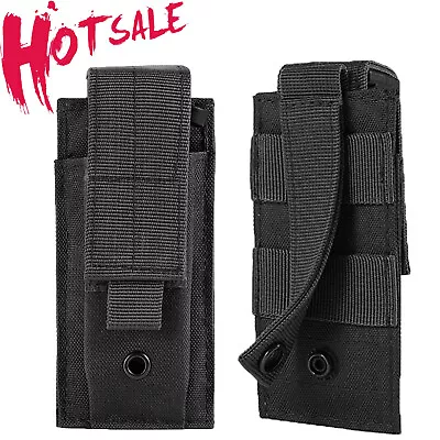 Tactical Magazine Pouch For GLOCK 9mm.40/.45mm Pistol Mag Holder Holster Handgun • $8.49