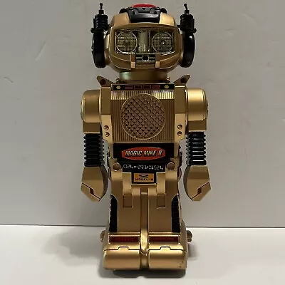 Magic Mike Robot 2002 2 Model B 1980s No 1165 Gold - Not Working Toy • $24.99