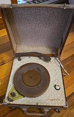 Crosley Dansette Junior Portable Suitcase Record Player Phonograph Turntable • $225