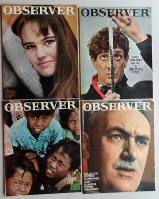 Vintage 1964 Observer Magazines X4 • £12