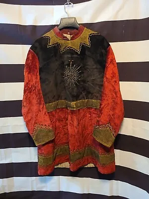 Vintage Medieval Knights Crusader Cosplay Tunic Surcoat Men's Renaissance LARP • $145