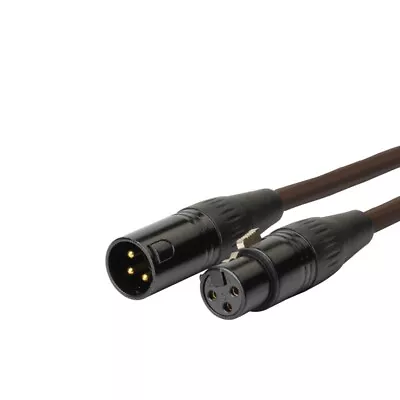 XLR Patch Lead Balanced Male To Female Plugs / Microphone Speaker Lead Mic Cable • £4.67