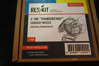 1/48 Reskit F-105 Thunderchief Exhaust Nozzle For Revell/ Monogram Model • $7.99