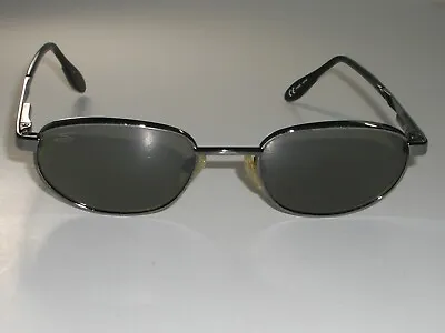 Serengeti Gg6537 Gunmetal Olive Green Crystal Lens Sleek Flex Oval Sunglasses • $239.99