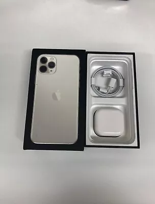 Empty Used Box For Apple IPhone 11 Pro Silver 64GB Used Box + Accessories  • £24.99