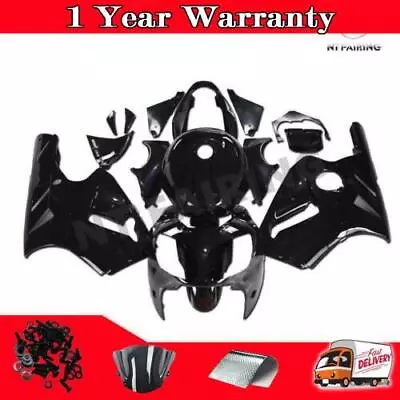 NTU Injection Glossy Black Plastic Fairing Fit For Kawasaki 2000-2001 ZX12R I007 • $309.99