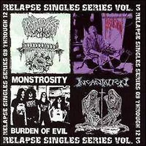 MONSTROSITY - Relapse Singles Series 3 - CD - **BRAND NEW/STILL SEALED** - RARE • $70.95