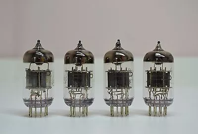 4pcs 6N1P-EV MATCHED QUAD New Tube NOS ECC88 6DJ8 6922 GARANTY WORKING • £13.21