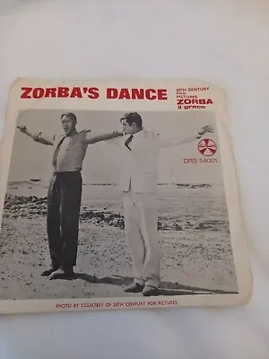 Zorba's Dance 45 RMP In Original Sleeve • £5