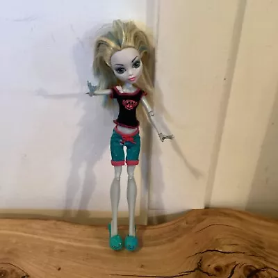 Monster High Lagoona Blue Dead Tired Doll 2008 With Slippers • $19.99