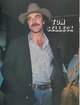 Tom Selleck Cowboy Hat Pinup Lisa Whelchel Facts Of Life Blair Picture Photo Pix • $4