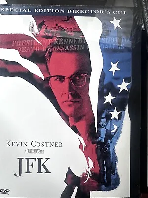 JFK DVD Snapcase 1991 Kevin Costner BRAND NEW! Warner *REGION 1* • $9.99