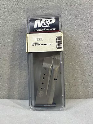 Smith & Wesson Stainless Steel Factory Magazine 7 Round For M&P9 Shield 9MM Gen1 • $30