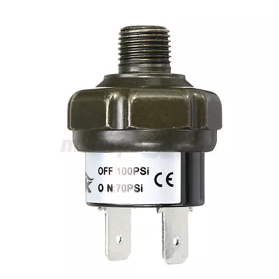 1/8'' NPT Air Compressor Tank Pressure Control Switch 70-100PSI (ON-OFF) 12 • $20.99