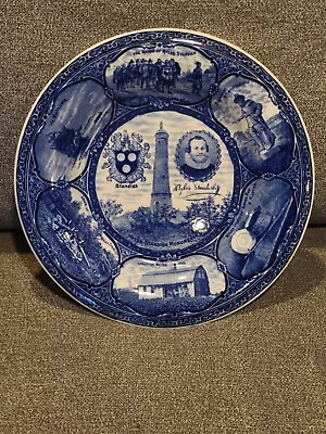 Rowland & Marsellus Souvenir Plate - Commemorating Myles Standish • $25