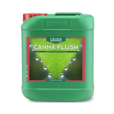 Canna Flush 5L Removes Excess Nutrients From Media Coco Soil Rockwool DHL POST • £33.95